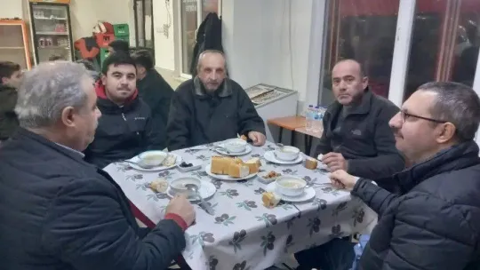 Havran da sabah namazı buluşmalarına gençler damgasını vurdu