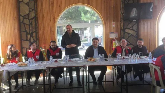 Havran Kızılay Gönüllülerini ağırladı