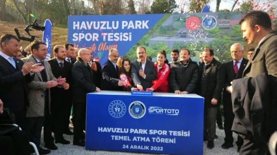 Havuzlu Park'ta büyük dönüşüm Bakan Kasapoğlu'nun katılımıyla başladı
