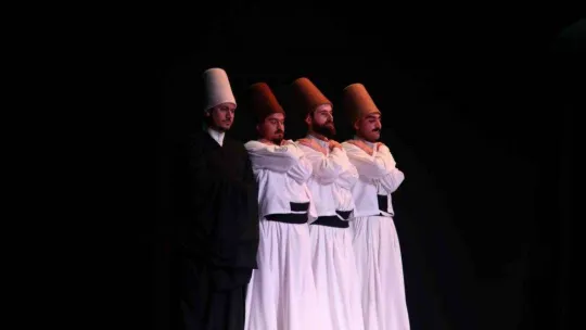 Hazreti Mevlana 'sema mukabelesi' ile anıldı