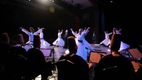 Hazreti Mevlana 'sema mukabelesi' ile anıldı