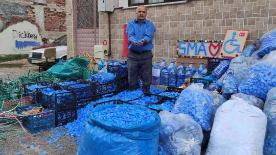 Her yıl milyonlarca kapak toplayıp engellileri sevindiriyor