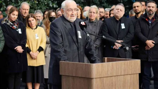 Hıncal Uluç için Turkuvaz Medya'da tören düzenlendi