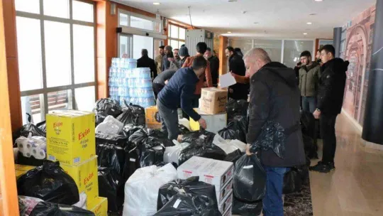 Hizan'dan deprem bölgesine yardım eli