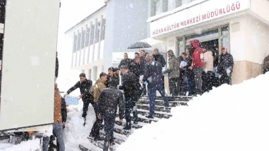Hizan'dan deprem bölgesine yardım eli