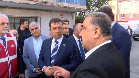 İBB Başkanı İmamoğlu: 'Binanın sağlam kalan tek dairesinde doğalgaz aboneliği var'