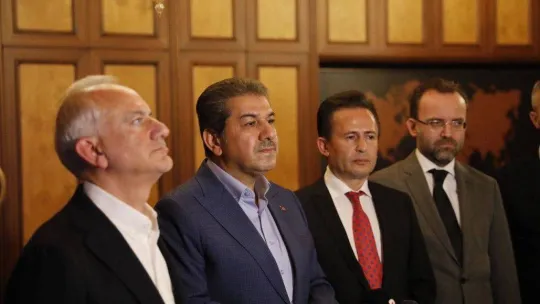 İBB Meclisi AK Parti grubundan Başkan Yazıcı'ya geçmiş olsun ziyareti