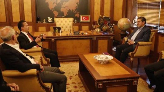 İBB Meclisi AK Parti grubundan Başkan Yazıcı'ya geçmiş olsun ziyareti