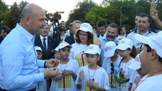 İçişleri Bakanı Soylu, 'Yayalar Kırmızı Çizgimizdir' etkinliğine katıldı