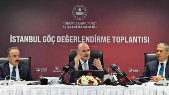 İçişleri Bakanı Soylu açıkladı: İstanbul'da 8 ilçede yeni yabancı kaydı yapılmayacak