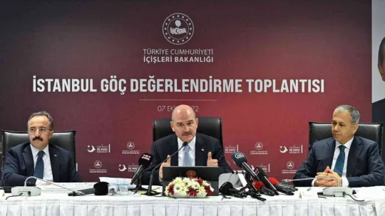 İçişleri Bakanı Soylu açıkladı: İstanbul'da 8 ilçede yeni yabancı kaydı yapılmayacak