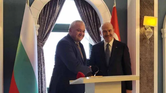İçişleri Bakanı Soylu, Bulgar mevkidaşı Demerdzhiev ile bir araya geldi