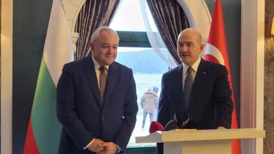 İçişleri Bakanı Soylu, Bulgar mevkidaşı Demerdzhiev ile bir araya geldi