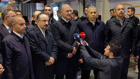 İçişleri Bakanı Süleyman Soylu, 'Olayı yapan, bombayı bırakan kişi İstanbul Emniyet Müdürlüğümüzün ekipleri tarafından gözaltına alındı'