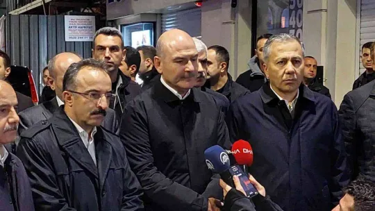 İçişleri Bakanı Süleyman Soylu, 'Olayı yapan, bombayı bırakan kişi İstanbul Emniyet Müdürlüğümüzün ekipleri tarafından gözaltına alındı'
