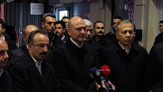 İçişleri Bakanı Süleyman Soylu, 'Olayı yapan, bombayı bırakan kişi İstanbul Emniyet Müdürlüğümüzün ekipleri tarafından gözaltına alındı'