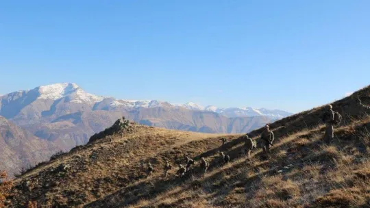 İçişleri Bakanlığınca Tunceli'de 881 personelin katılımıyla 'Eren Abluka Sonbahar-Kış-13 Şehit Jandarma Astsubay Üstçavuş Celil Mutlu Operasyonu' başlatıldı