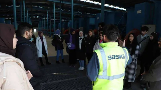 İçme suyundaki örnek çalışmalar üniversite öğrencilerinin dersine konu oldu