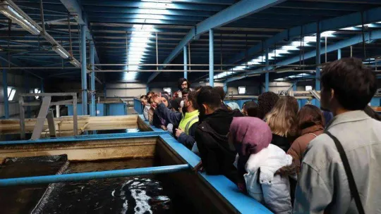 İçme suyundaki örnek çalışmalar üniversite öğrencilerinin dersine konu oldu