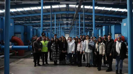 İçme suyundaki örnek çalışmalar üniversite öğrencilerinin dersine konu oldu