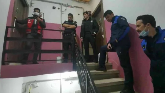 İhbara giden ekipler, dramla karşılaştı