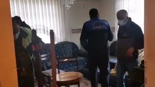 İhbara giden ekipler, dramla karşılaştı