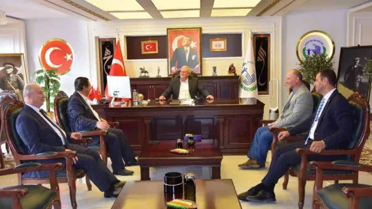 İki belediye yapılacak projeler hakkında fikir alışverişi yaptı