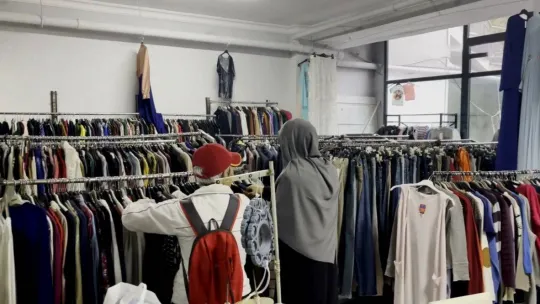 İkinci el kıyafete büyük ilgi