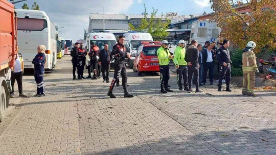 İkitelli Esenler Sanayi Sitesindeki bir işyerinde patlama