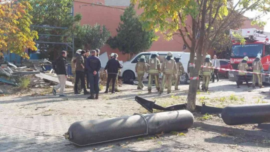 İkitelli Esenler Sanayi Sitesindeki bir işyerinde patlama