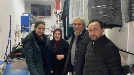 İlçe esnafı ile bir araya geldi