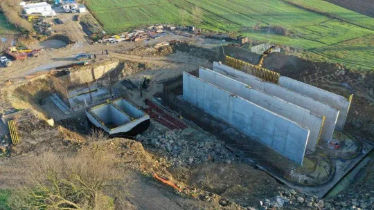 İleri Biyolojik Atık Su Arıtma Tesisi'nde çalışmalar hızla devam ediyor