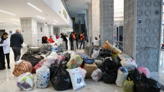 İlkadım depremzedeler için tek yürek