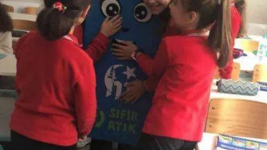 İlköğretim öğrencilerine sıfır atık eğitimi