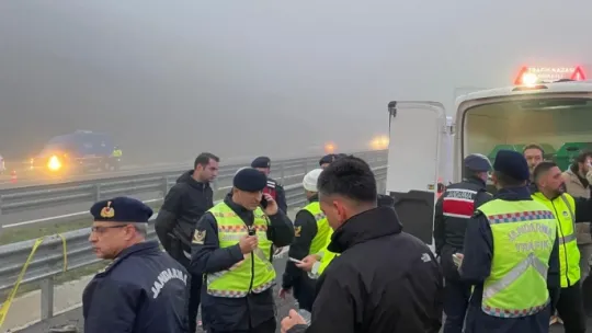 Kuzey Marmara Otoyolu'nda feci kaza: 11 ölü, 57 yaralı