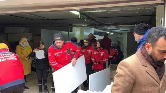 İNDAK ekibi deprem bölgesine hareket etti