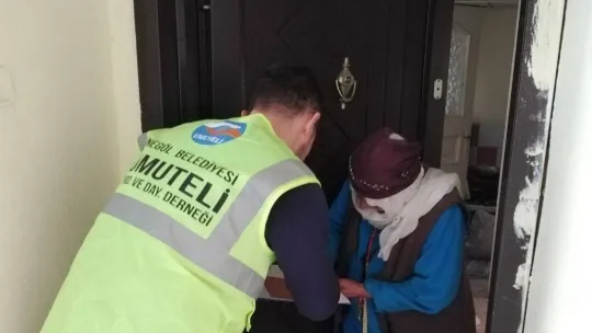 İnegöl'de 616 aileye 924 bin lira ısınma yardımı yapıldı