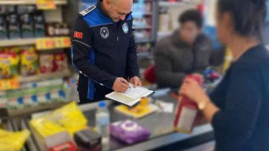 İnegöl'de marketler denetim altında