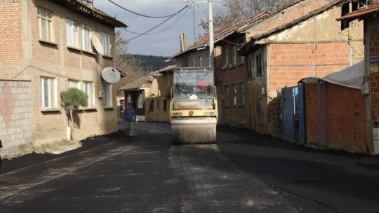 İnegöl Şipali Mahallesi'nde tüm yollar yenileniyor