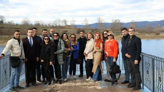 İnegöl'ün değerleri yabancı turistlere tanıtılıyor