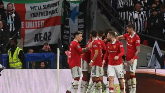 İngiltere Lig Kupası Manchester United'ın