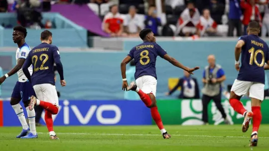 İngiltere'yi deviren Fransa yarı finalde