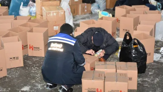 İnönü depremzedeler için seferber oldu