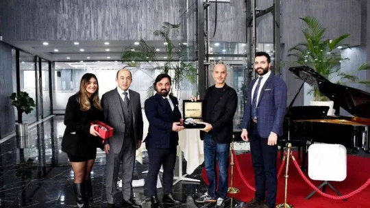 INVAMED, Uluslararası Fleboloji Birliği Seçilmiş Başkanı Prof. Sergio Gianesini'yi ağırladı