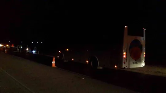 İşçi servisi ile panelvan araç çarpıştı: 2 yaralı