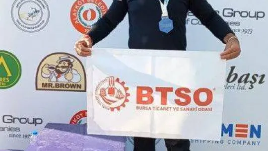 İşinden evine koşarak hazırlanan sporcu esnaf uluslararası yarışta üçüncü oldu