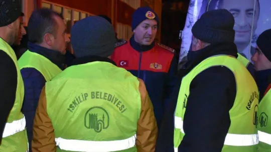 İskilip Belediyesi arama kurtarma ekibi oluşturuldu