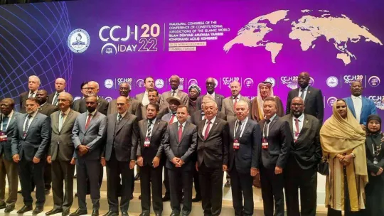 İslam Dünyası Anayasa Yargısı Konferansı, resmi olarak kuruldu