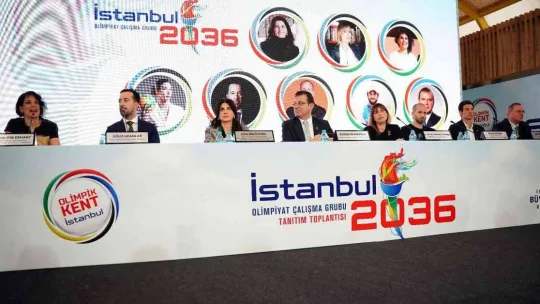 İstanbul 2036 Olimpiyat Çalışma Grubu'nun tanıtım toplantısı yapıldı