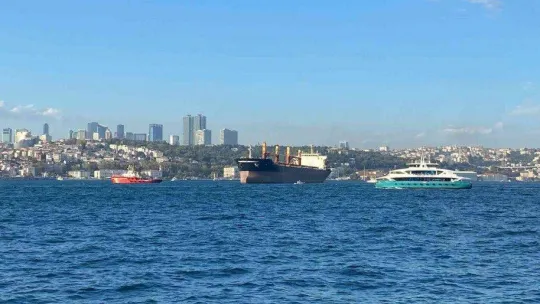 İstanbul Boğaz'ında gemi arızası